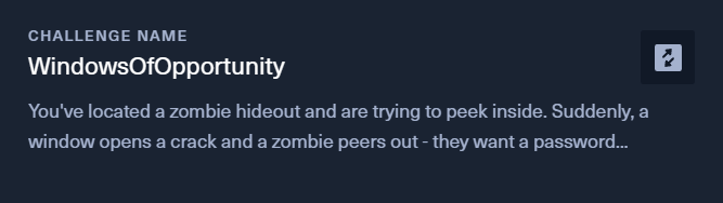 Challenge description